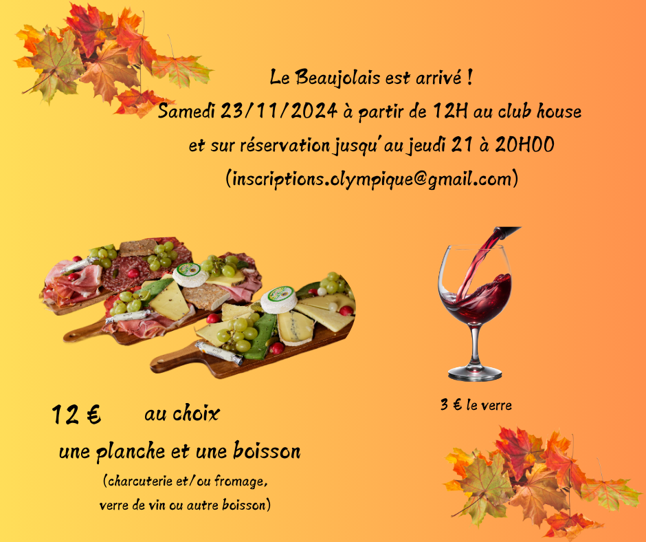 Club House : Thème Beaujolais nouveau