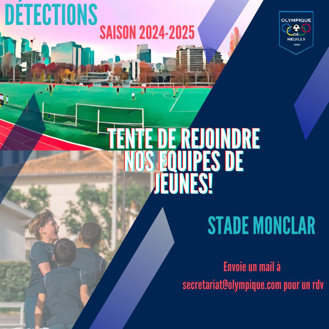 🟦Détections U14 > SENIORS