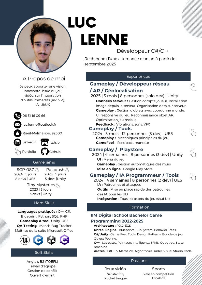 🔵🟢🟡🟠🔴 Recherche alternant