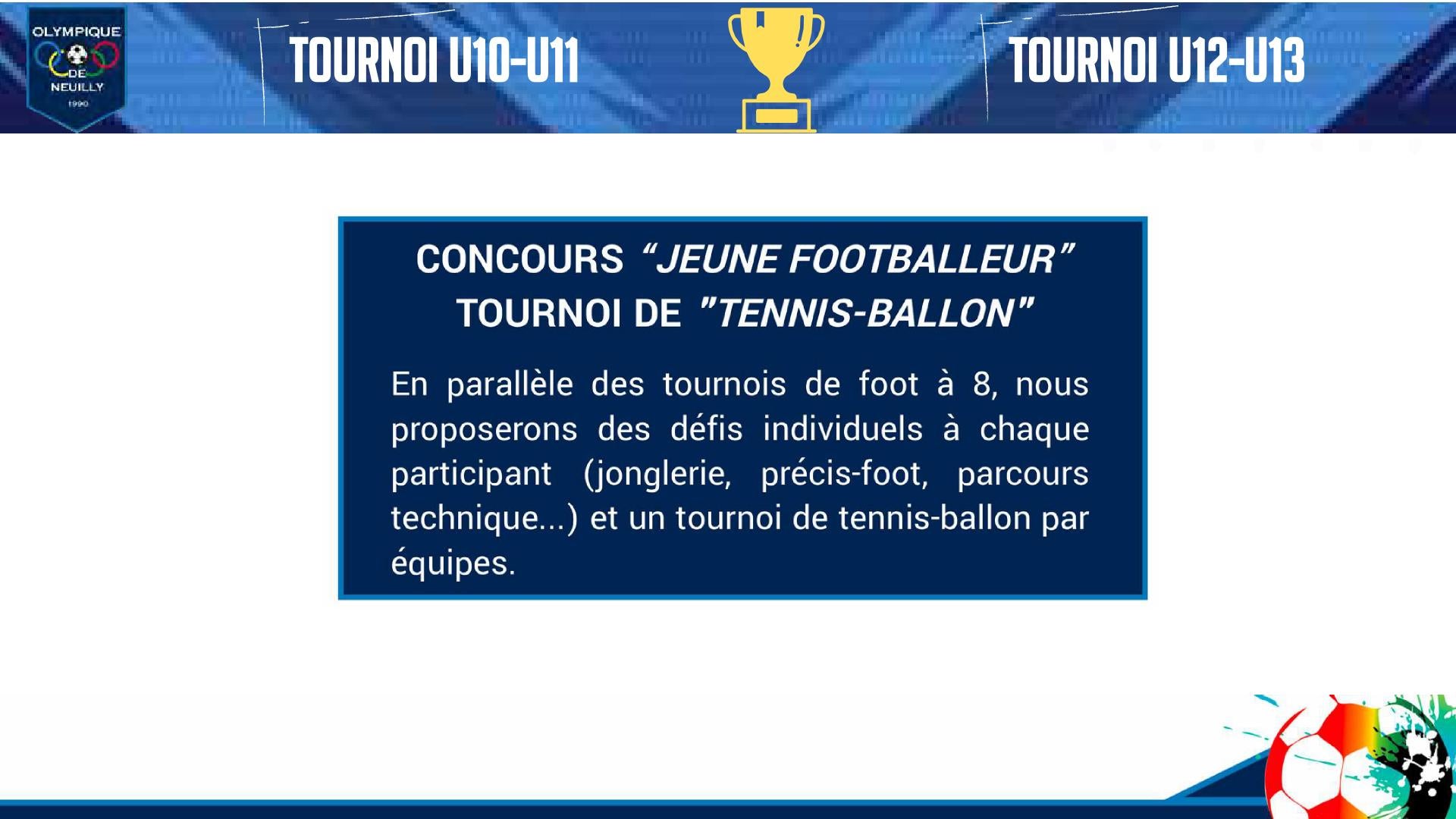 Tournois U10 & U11 - U12 & U13