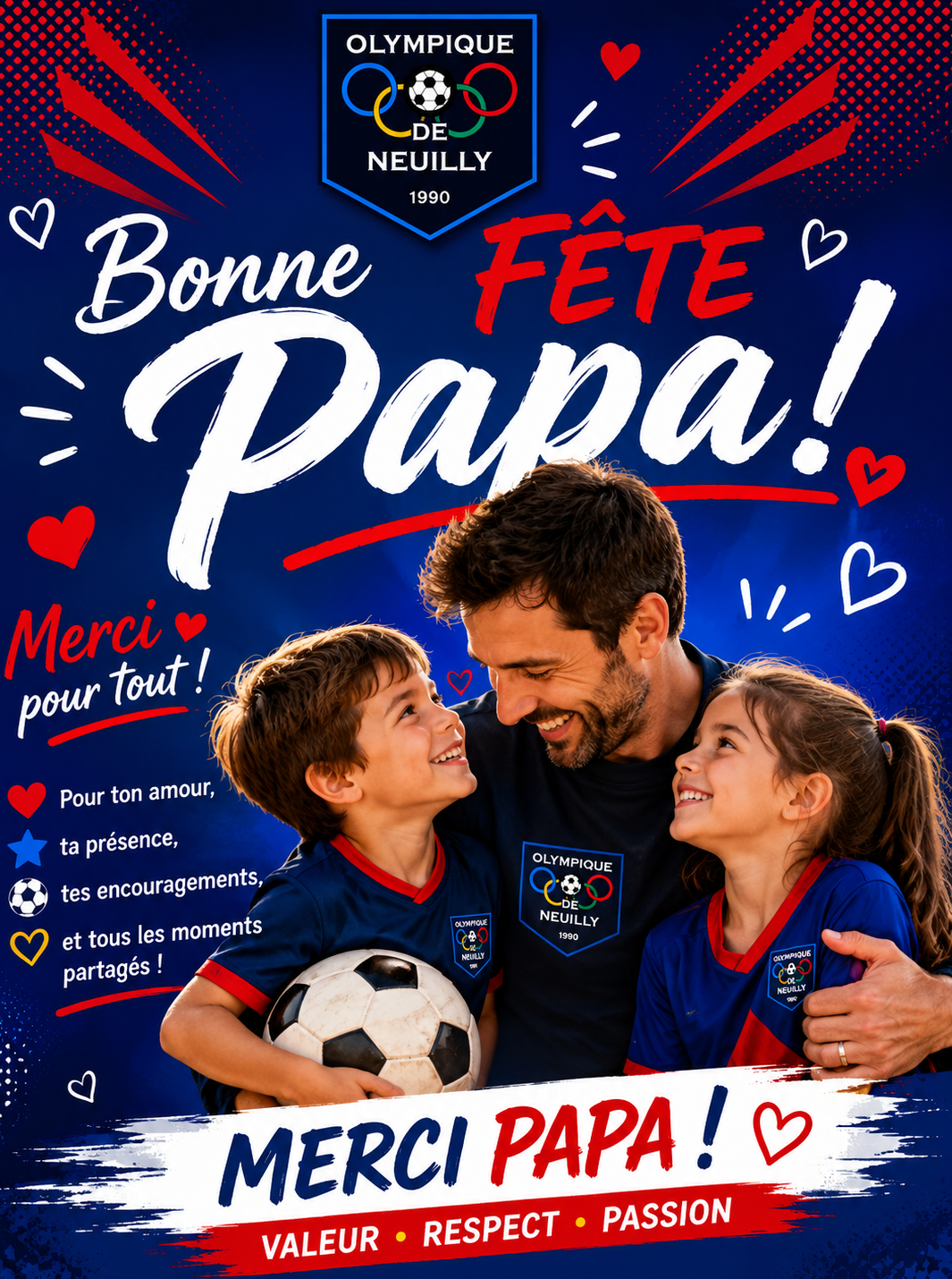 🔵🟢🟡🟠🔴 Bonne Fête Papa ❤️