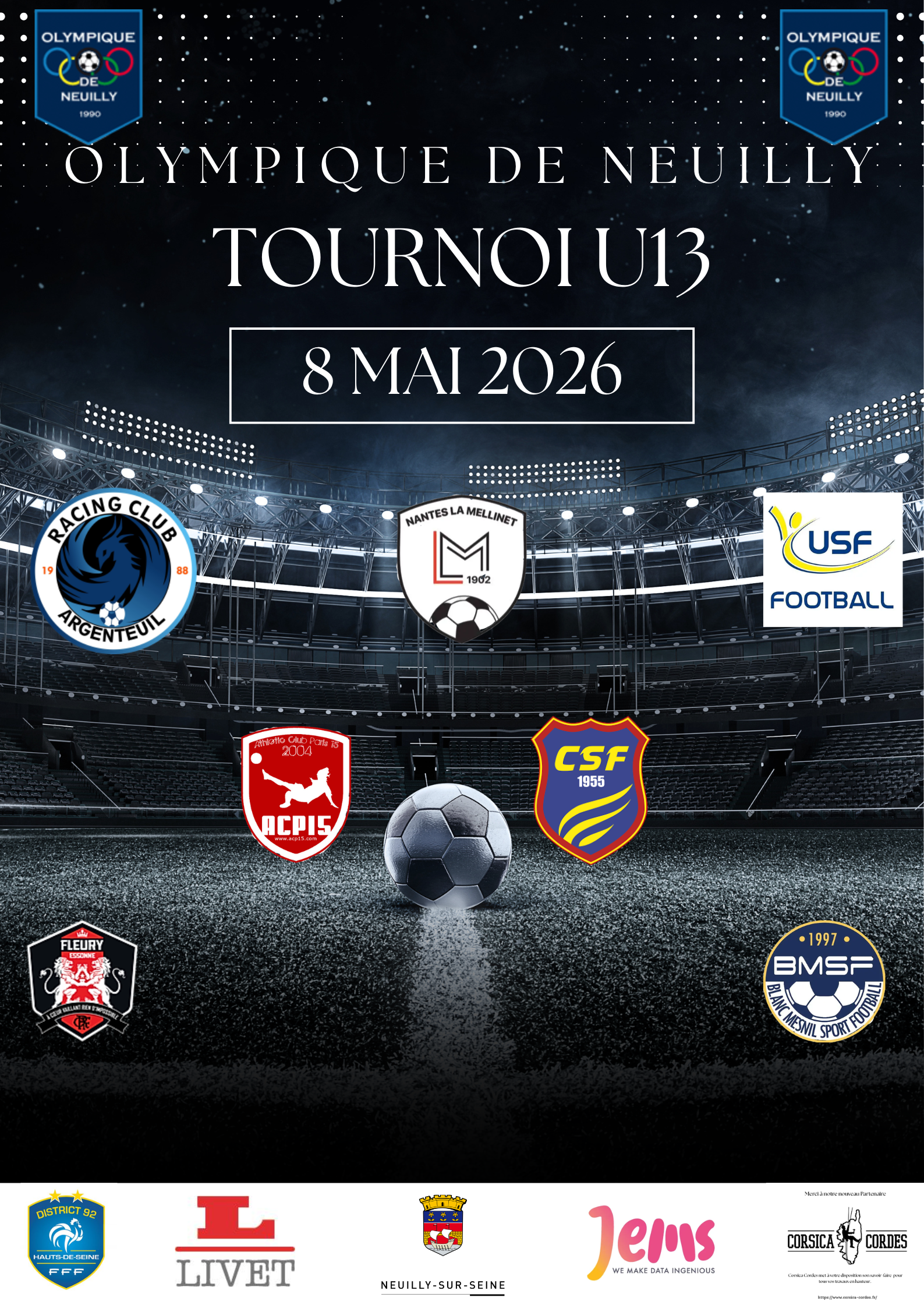 🔵🟢🟡🟠🔴 Notre tournoi U13 foot à 11