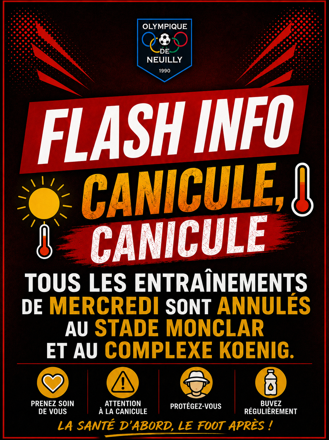 🔵🟢🟡🟠🔴 ANNULATION CAUSE CANICULE